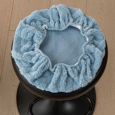 C loth cover Stool Covers Round Bar Stool Covers Oppose Seat Cover With Elastic Bands Sturdy