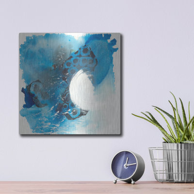 Ivy Bronx «Ocean's Dilué» par Valerie Russell, art mural en métal