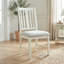 Ensemble de 2 chaises d'appoint rembourrées beiges-918742408