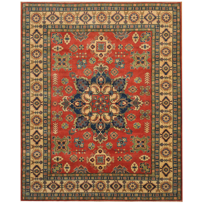 Tapis afghan en laine Kazak