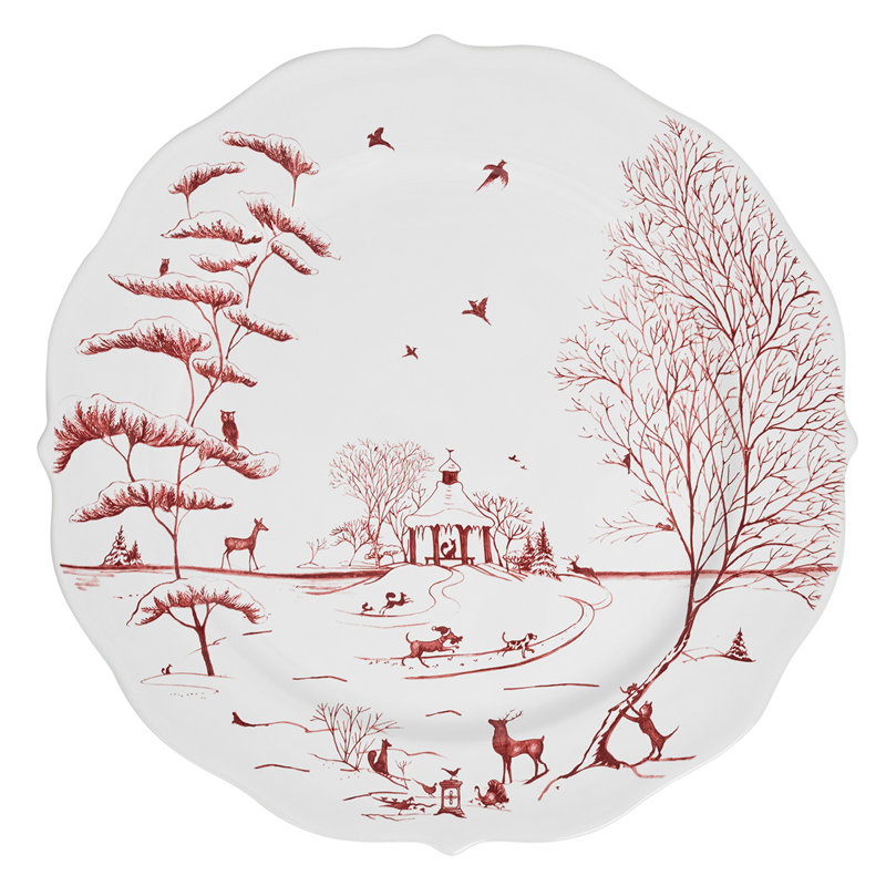 Country Estate Winter Frolic Charger/Platter