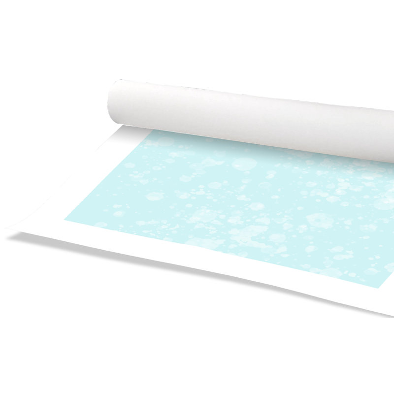 Impression sur papier de bulles fantaisistes, H 24 po x l 20 po x P 1 po, Papier