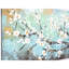 Peinture sur toile 47 x 27 lime, vues peintes à la main pour le style printanier 47 "27"
