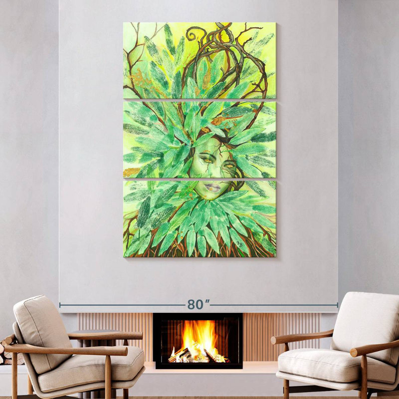 Leisha Druantia Celtic, 74" H x 48" W