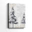 Silver Pines Square - Toile tendue avec châssis de qualité supérieure-1261552710