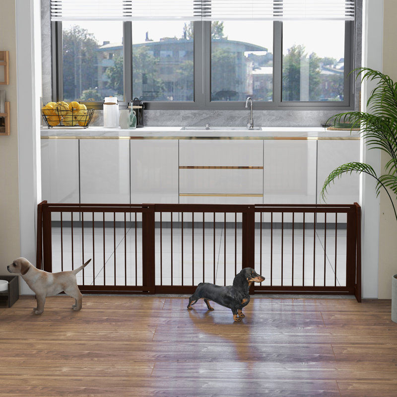 Barrière pour animaux autoportante