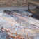 Tapis bleu / rouge Massad