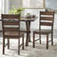 Willilams 4 - Person Solid Wood Top Trestle Dining Set