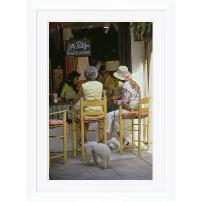 Getty Images, "Palm Beach Shoppers", Slim Aarons, January 1, 1968 Photographic Print by Slim Aarons