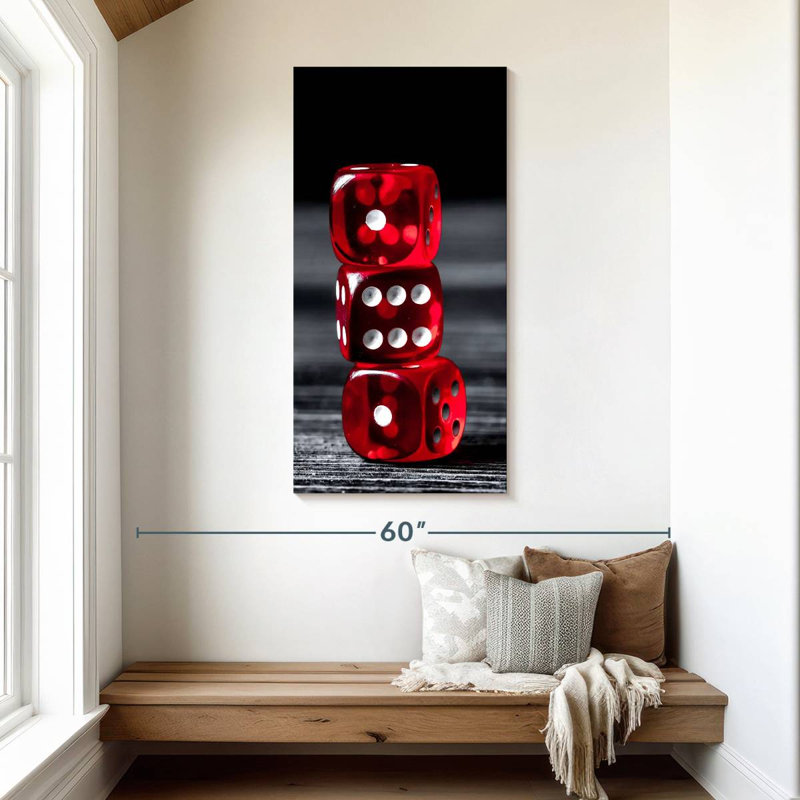 Dice, 48" H x 24" W