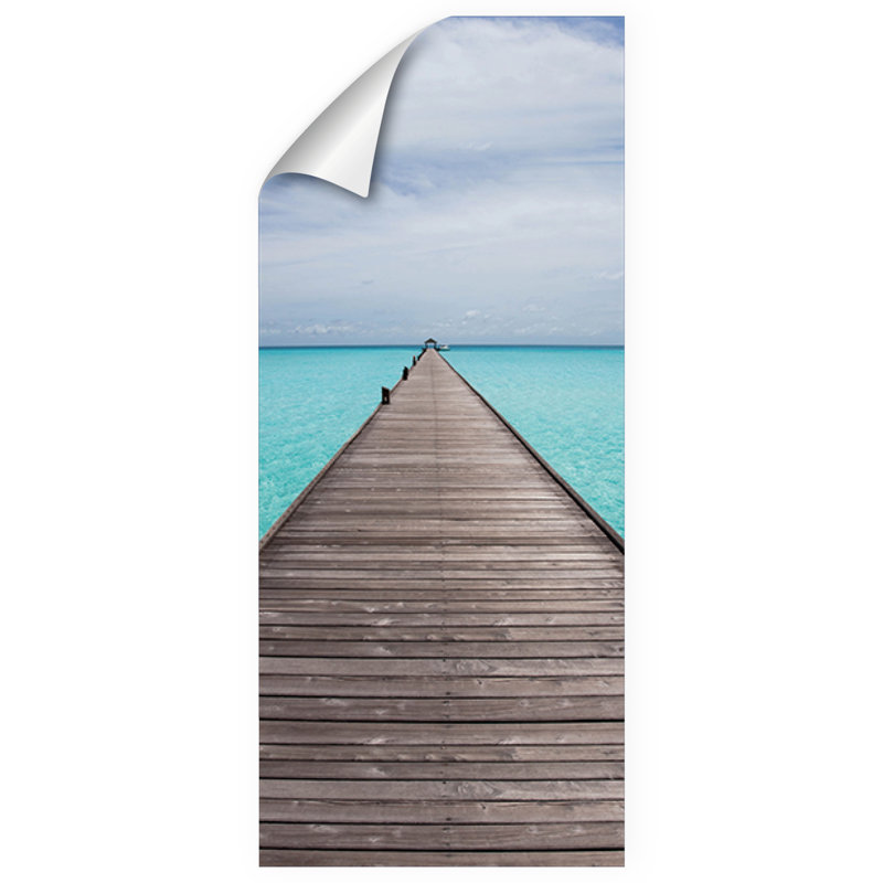 Walking over Water Wall Sticker