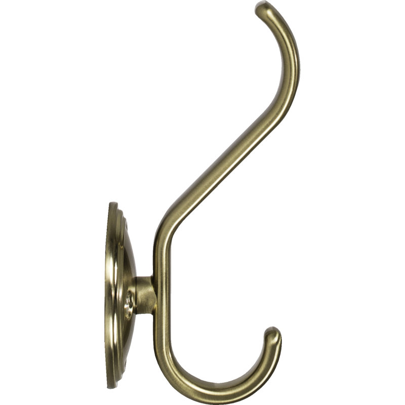 Reeded Wall Hooks, Honey Bronze