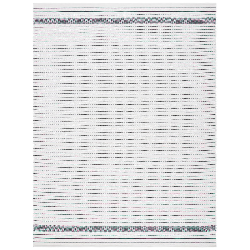Tapis en coton à tissage plat Solon Kilim, Rectangle 8 pi x 10 pi