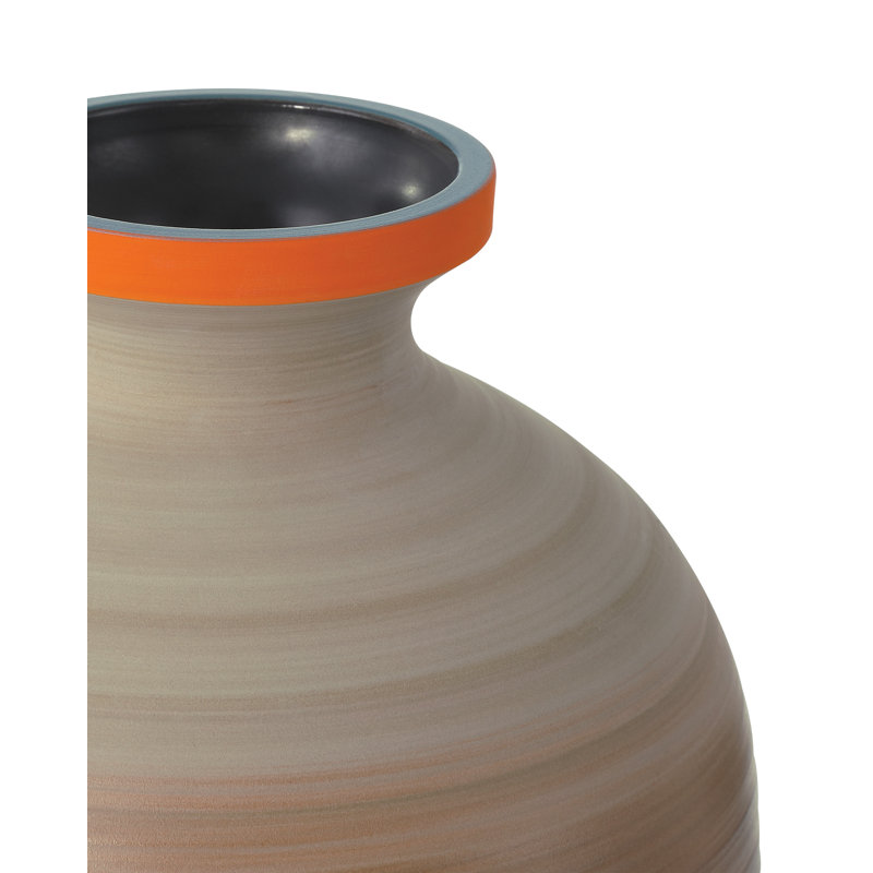 Happy 80's Handmade Ceramic / Porcelain Table Vase