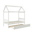 Lit simple House avec lit gigogne, blanc-1191968870-1185869169