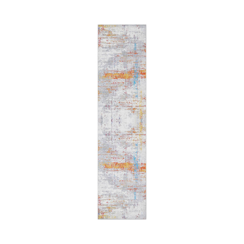 Chrissa Abstract Rug, Runner 2'6" x 10'