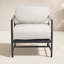 Chaise de patio avec coussins Sunbrella Esme-68961168