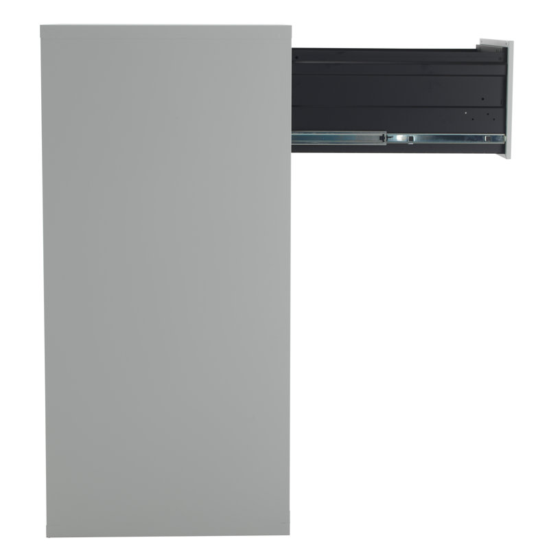 46.5cm Wide 4 -Drawer Steel File Cabinet, Grey