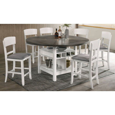 Yuri 6 - Person Four Leg Dining Set