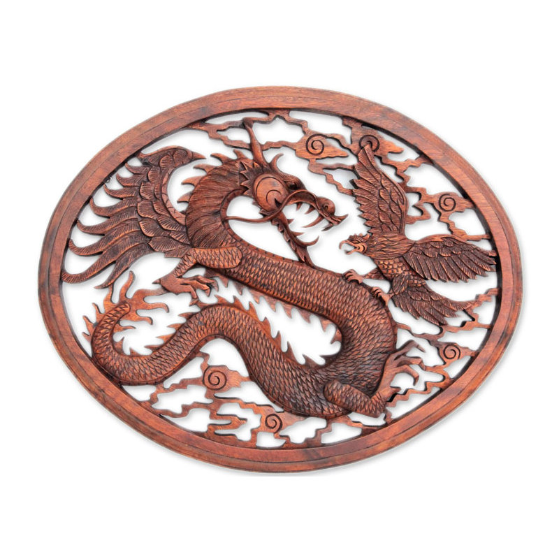 Seji Taram Handmade Solid Wood Wall Decor