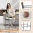 Knittle Polyethylene (PE) Wicker Outdoor 30'' Bar Stool with Cushion-442006761