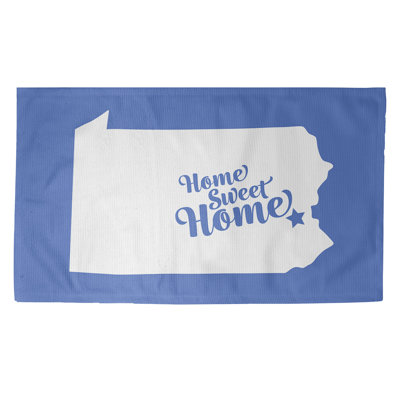 Tapis allentown blue area home