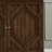 Rosalind 65.2" Mid Century Modern Sideboard With 4 Hand-Carved Doors-1529604809