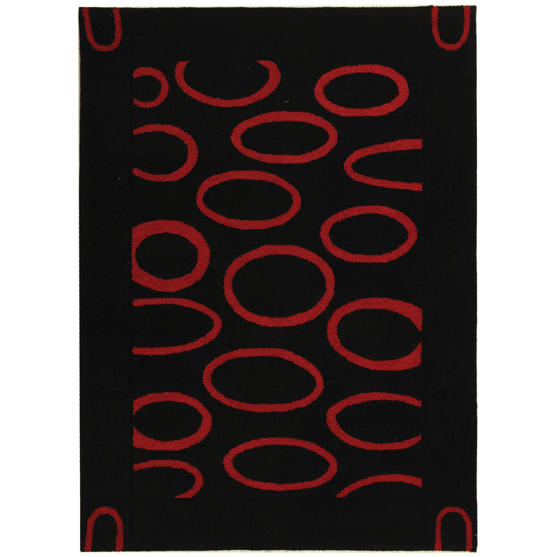 Amier Hand Tufted Wool And Viscose Rug, Rectangle 7'6" x 9'6"