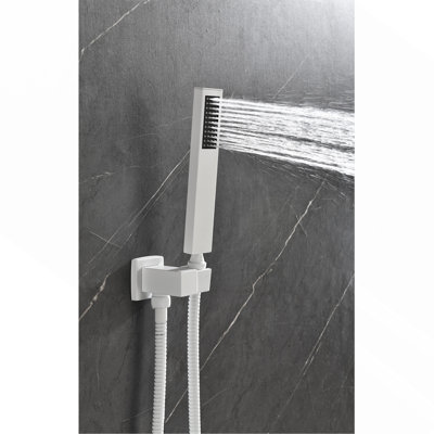 Wall-Mounted Waterfall and Rainfall Shower System