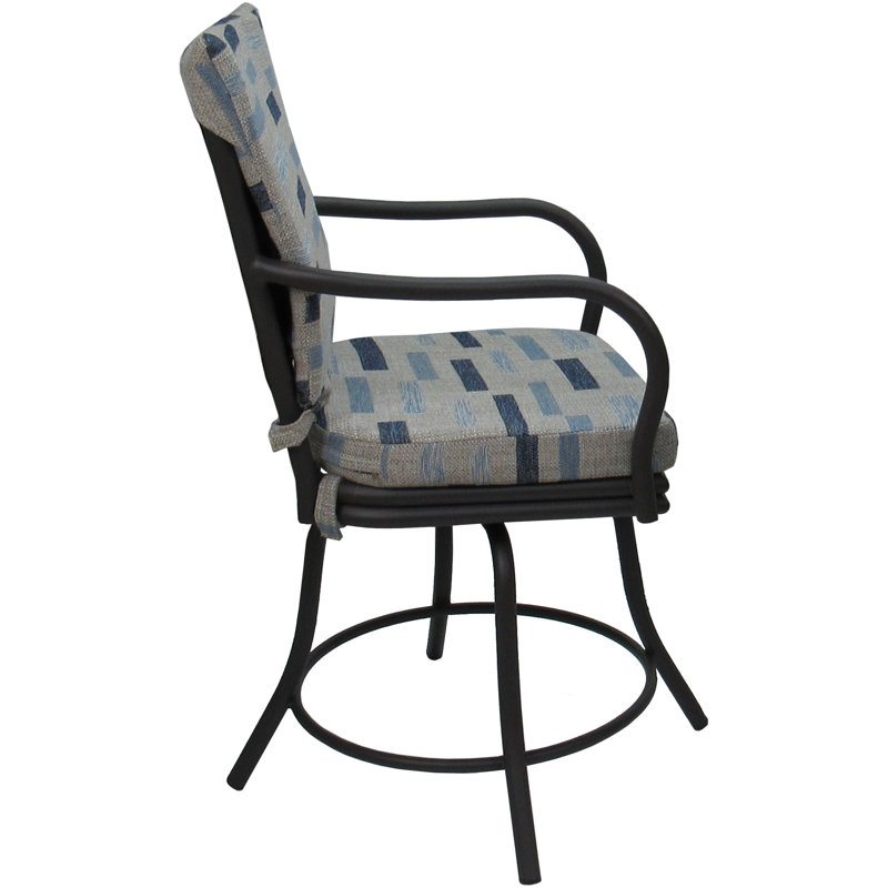 Sophère pour 4 personnes - extérieur, Bleu / beige, Gris