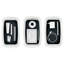 Leitz Plastic Decorative Bin-50100173-50100174-50100178