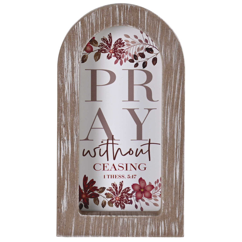 Framed Arch Pray Without Creasing 5X8