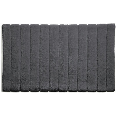 Dithusan Stripe Bamboo Bath Mat