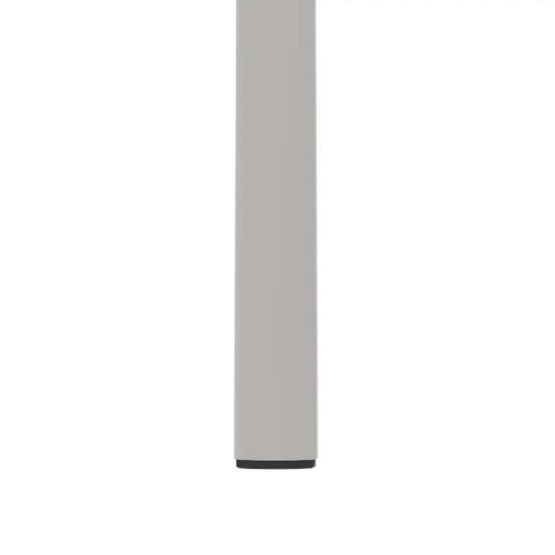 Ensemble de 2 tabourets ronds en plastique empilables Alysoun, Blanc