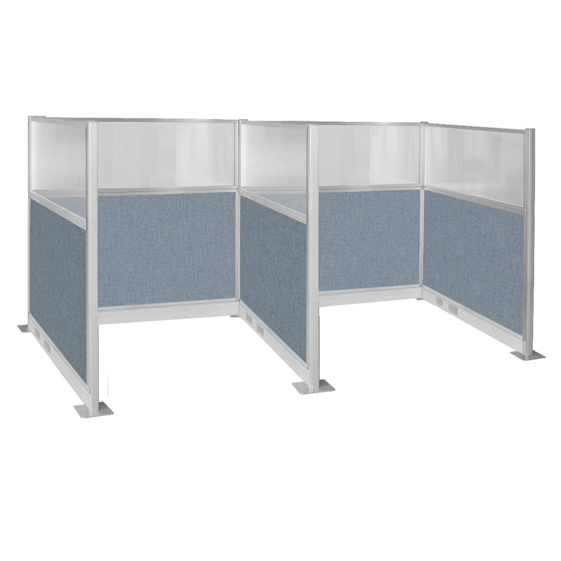Armoire électrique pré-configurée, Bleu clair
