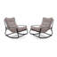 Chaise berçante d'extérieur en métal Ghiorghi-838205783
