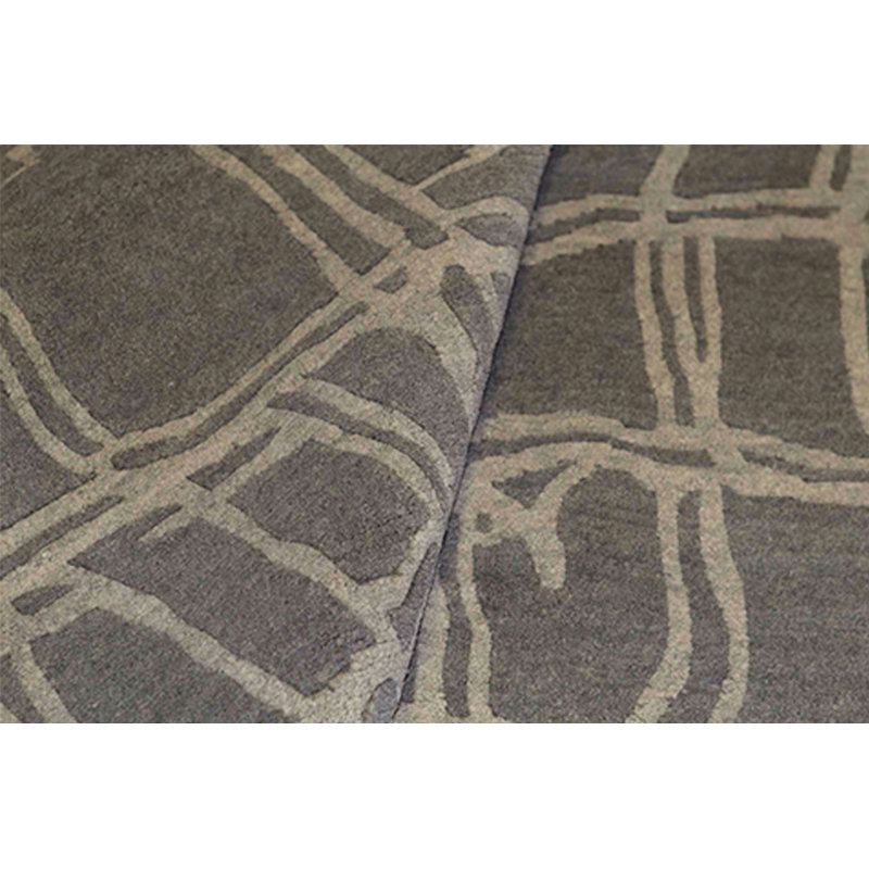 Animal Print Area Rug in Beige