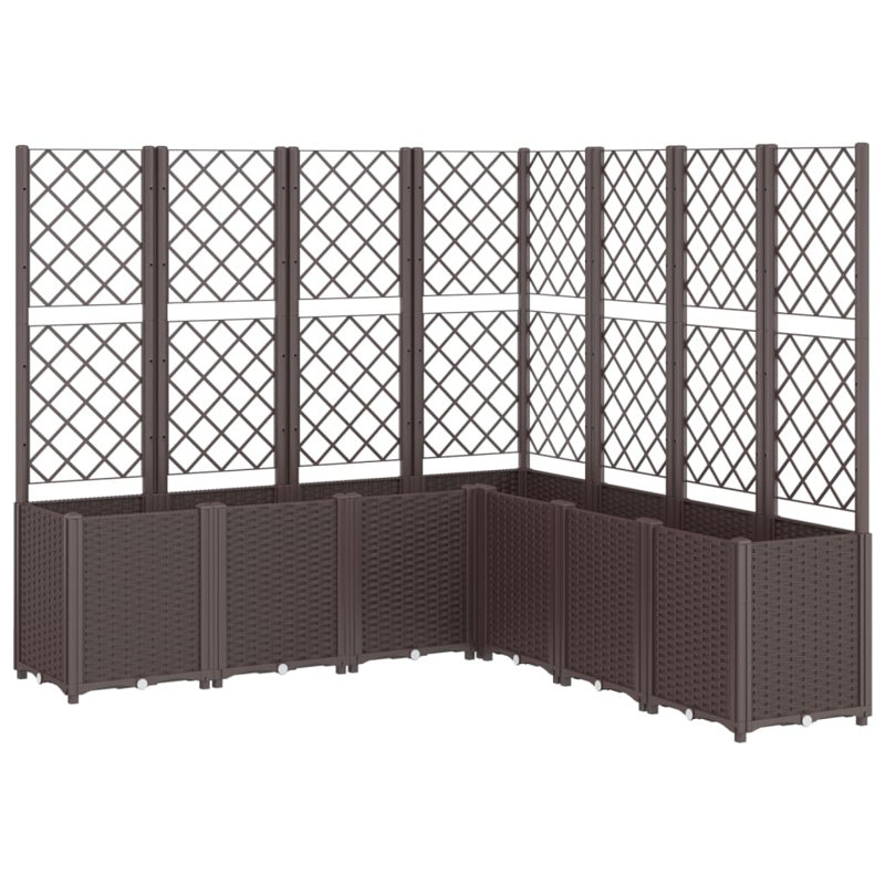 Motonobu Planter Box, Brown