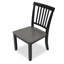Zachary Black/grey Side Chair (set Of 2)