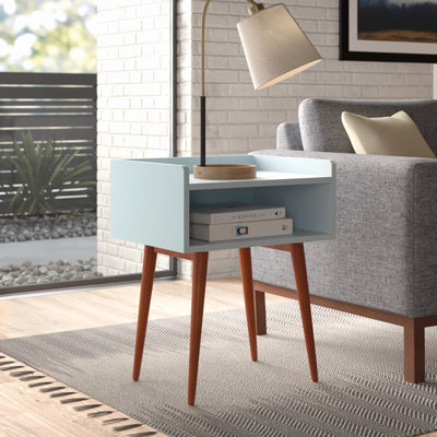 50.8cm W Solid Wood Bedside Table