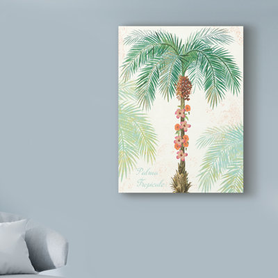 «Flamingo Tropicale III», impression sur toile tendue
