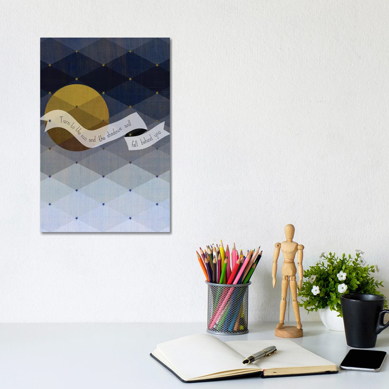 Art sur toile Chhaya Shrader, H 12 po x l 8 po x P 0,75 po, Toile tendue