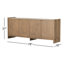 Etro 78'' W Solid Wood Sideboard-1260069045