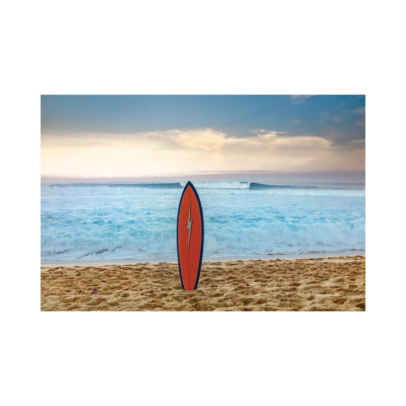 Lightning Bolt Sunrise II by Sean Davey - Wrapped Canvas Gallery-Wrapped Canvas Giclée, 101.6 cm H x 66.04 cm W x 1.91 cm D