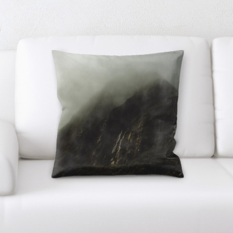 Microsuede Throw Pillow