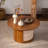 Space-Saving Farmhouse Coffee Table Set with Hidden Storage and Nesting Stools