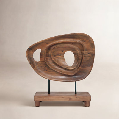 Saddler Sculpture Natural Acacia