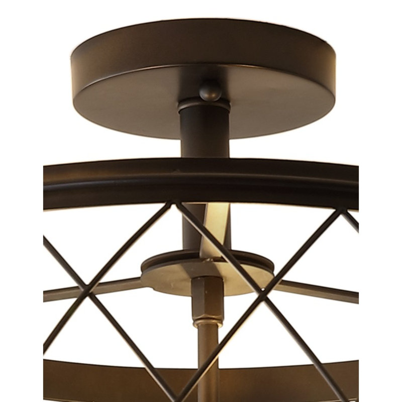 Sepulveda Flush Mount, Oil Rubbed Bronze