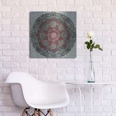 «Starshine Mandala 2» par Candra Boggs, art mural en métal