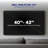 Black Flat Screen TV Cover Protector-21548031